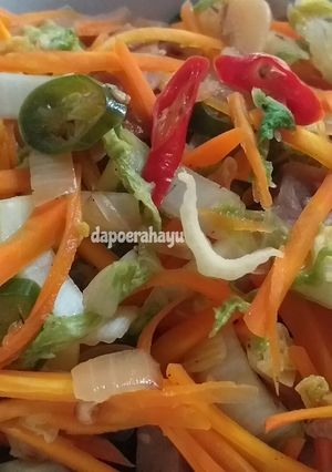 Foto resep ¹⁶⁹. Tumis Sawi Putih🥕