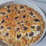 پیتزا مخلوط (مرغ و ژامبون مرغ)