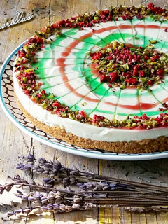 Una foto de Tarta de Queso sin hornear