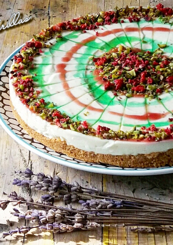 Una foto de Tarta de Queso sin hornear