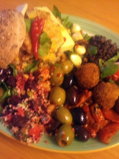 A picture of Sig's Chickpea Falafel.