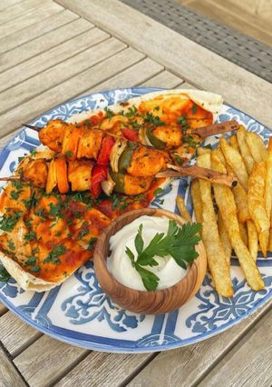 صورة لوصفة طاووق بالفرن