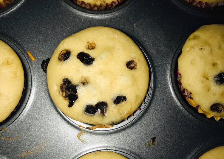 Simple Way to Make Quick Chocolate chips muffin