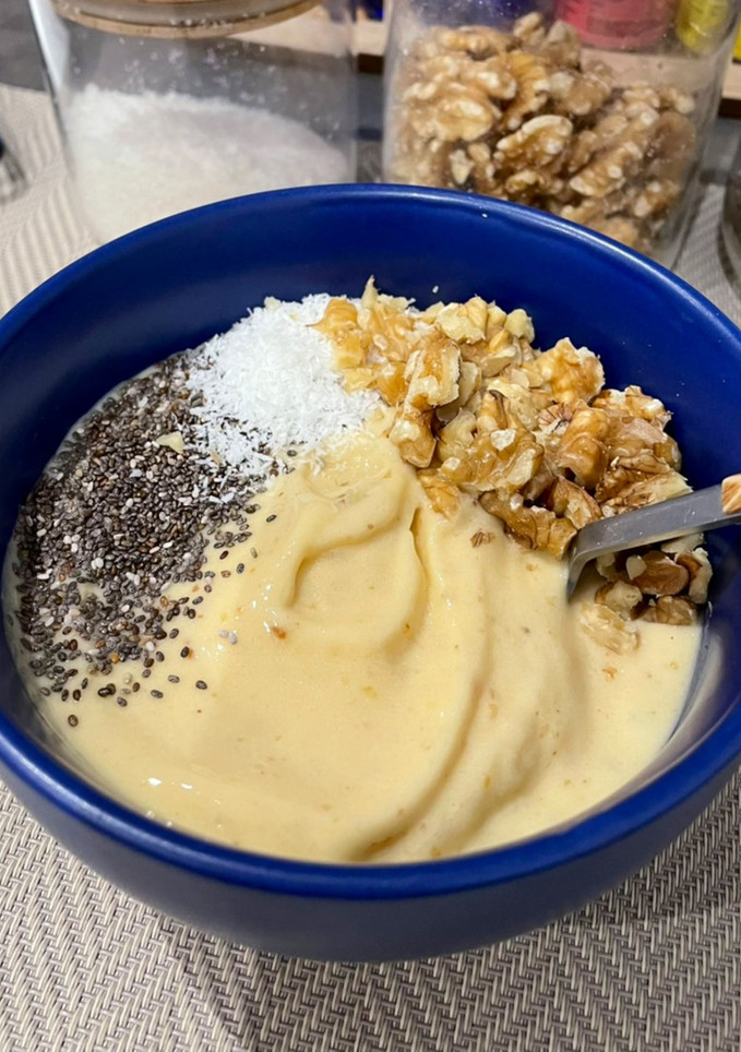 Una foto de Smoothie Bowl de Plátano y Nectarina