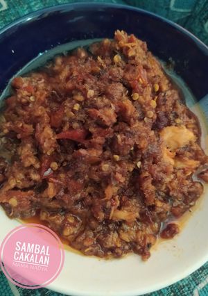 Foto resep Sambal cakalang pedas
