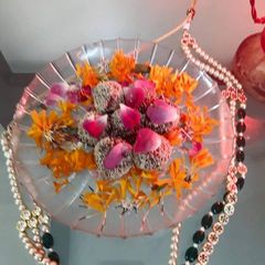 A picture of Khajoor ladoo.