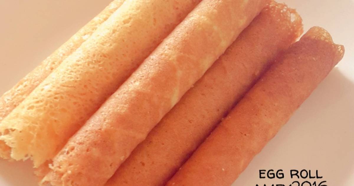 Resep Egg Roll Yg Enak Dan Renyah Oleh Amei - Cookpad