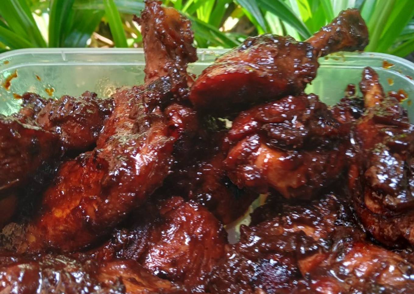 Ayam bakar kecap simpel