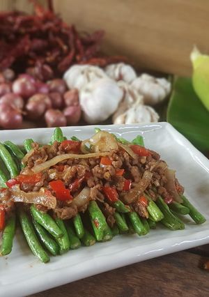 Foto resep Buncis Singapore
