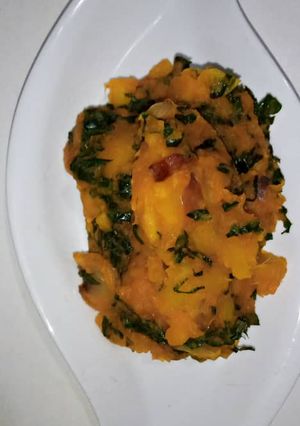 A picture of Sweet Potatoes porridge.