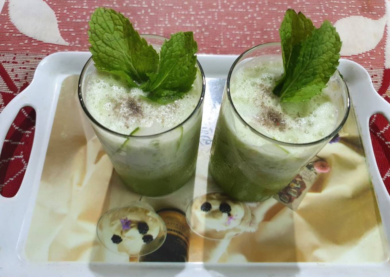 Cucumber Mint Cooler Mocktail