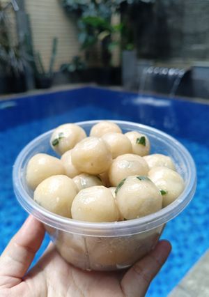Foto resep Cilok empuk isi telur