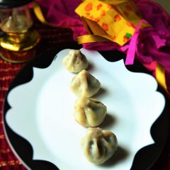 A picture of Chocolate Modaks.