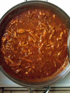 A picture of Chipotle chicken.