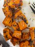 Parmesan and herb sweet potatoes