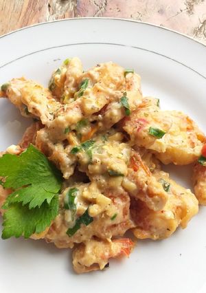 Foto resep Udang Goreng Telur Asin