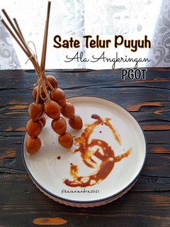 Foto resep Sate Telur Puyuh ala Angkringan PGOT