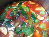 แกงเผ็ดไก่(แกงแดง)สูตรไม่ใส่กระทิ