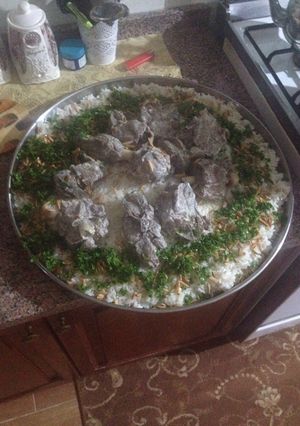 صورة لوصفة المنسف الاردني