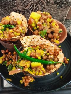 चटपटा चना पापड़ मसाला (chatpata chana papad masala recipe in Hindi) रेसिपी मुख्य फोटो