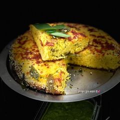 A picture of Handvo / Dhokha (no soda no eno).