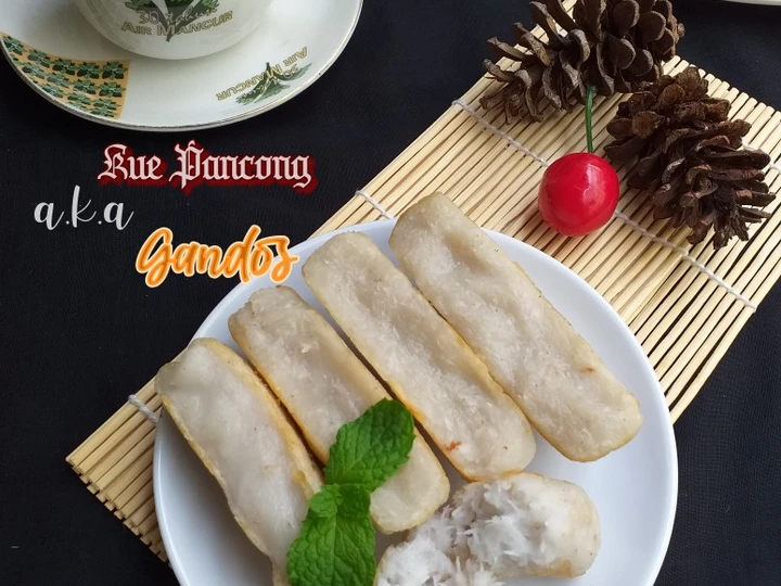 Langkah Mudah untuk Membuat Resep 27. Kue pancong a.k.a gandos/bandros yang Lezat Anti Ribet, Bikin Ngiler
