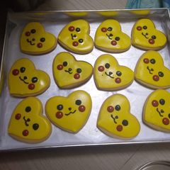 A picture of Eggless rolled sugar cookies.