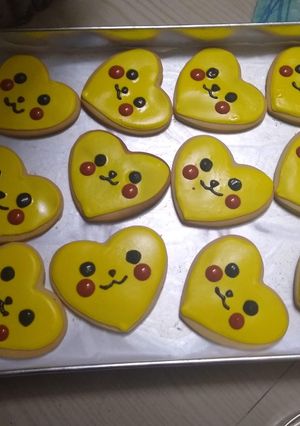 A picture of Eggless rolled sugar cookies.