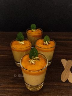 मैंगो फिरनी शोट्स (Mango phirni shots recipe in hindi) रेसिपी मुख्य फोटो