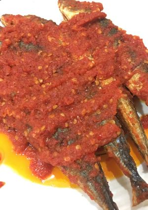 Foto resep Sambal ikan dencis