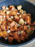Wok aux légumes d'automne