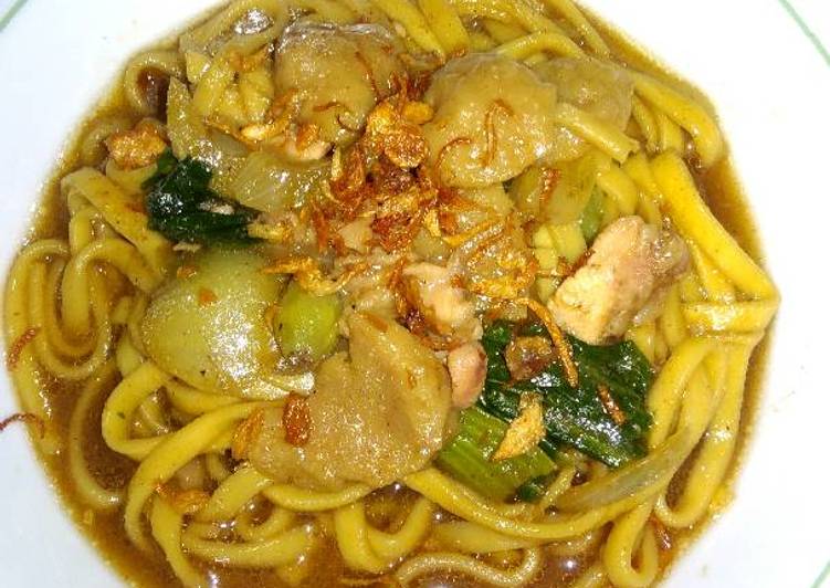 Cara Mudah Menyiapkan Bakmie kuah jawa Top Enaknya