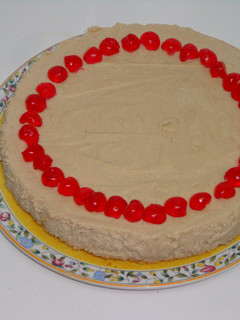 Una foto de Tarta mousse de castañas pilongas