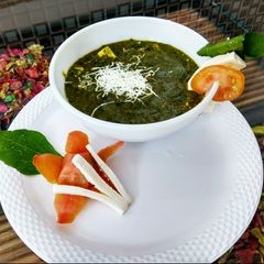 Palak paneer A picture of Palak paneer.