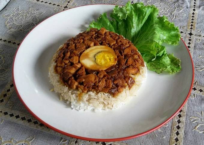 Resep Nasi tim ayam jamur oleh Chinantalya Ivada - Cookpad