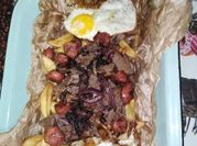 Una foto de bife de paleta