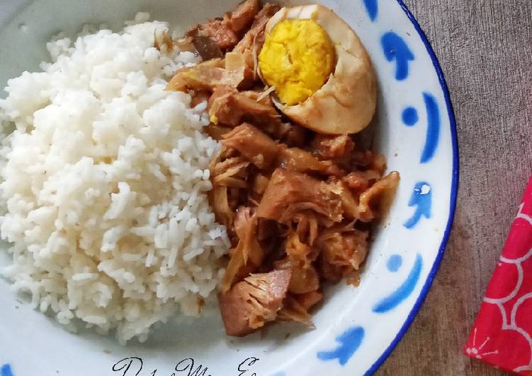 Resep masakan Nasi Gudeg | Cara Masak Nasi Gudeg Yang Lezat Sekali