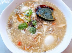 Hình của món Súp cua trứng bắc thảo.
