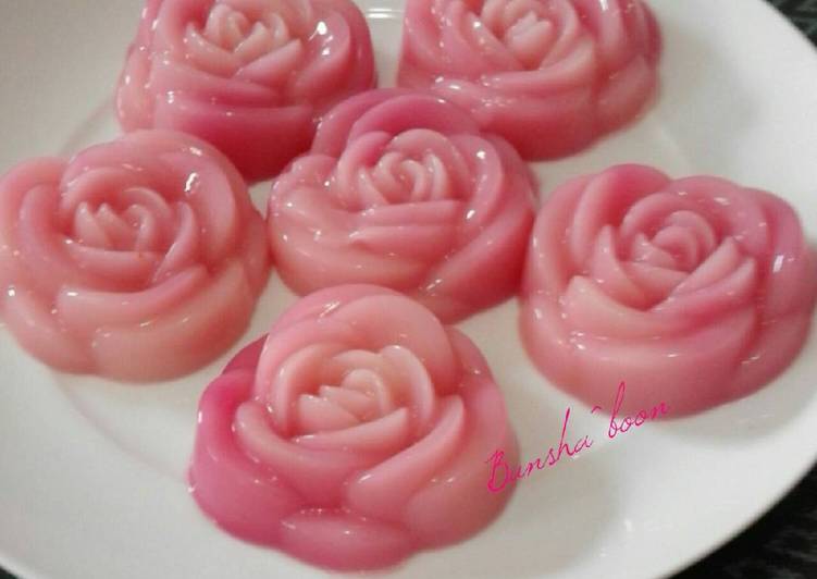 Puding Manggo BeetRoot Milk