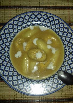 Foto resep Kolak Pisang dan Biji salak kacang Hijau