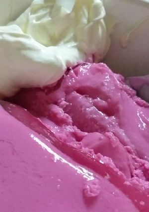 Una foto de Postresito Gelatina con leche 😁