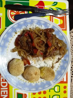 Una foto de Bifes de hígado