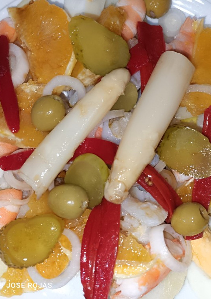 Una foto de Ensalada de patata cocida