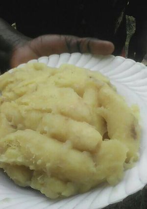 A picture of Ndizi mchemsho/ matoke.