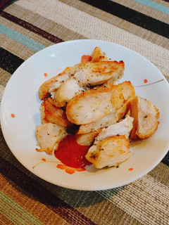 氣炸雞胸肉 的食譜成品照片