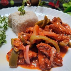 A picture of Chicken Chilli.