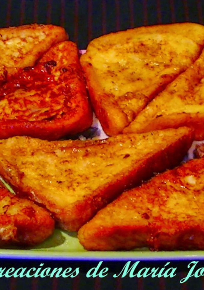 Una foto de Torrijas de canela