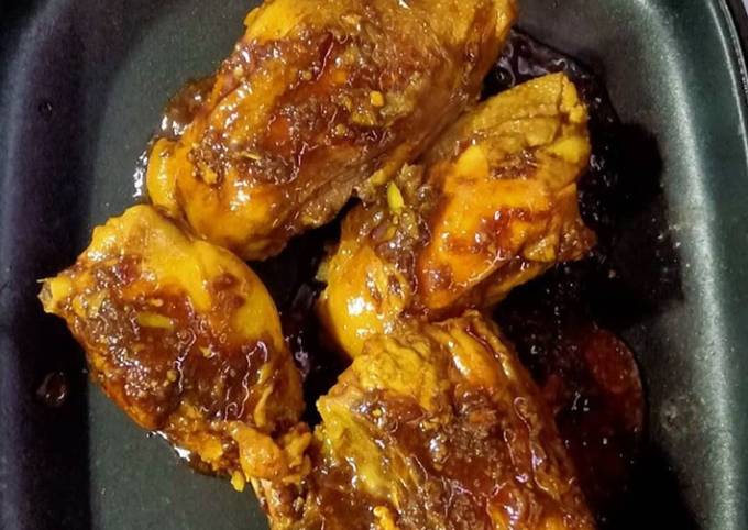Cara Praktis Bikin Ayam bakar ungkep bumbu santan Anti Gagal
