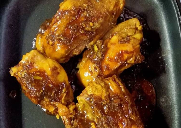 6 Resep: Ayam bakar ungkep bumbu santan yang Enak!