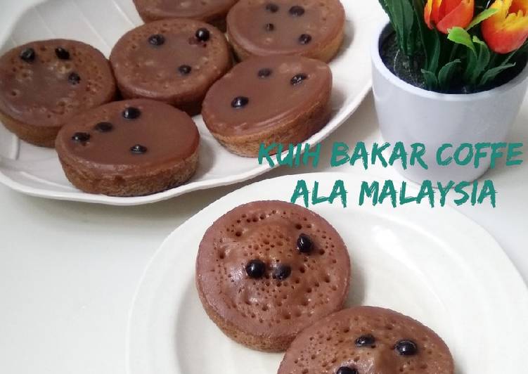 Kuih Bakar Coffe ala Malaysia